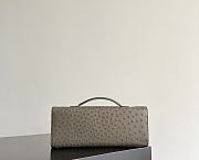 Bottega Veneta Andiamo Clutch Ostrich Leather 03 - 3