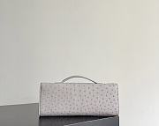 Bottega Veneta Andiamo Clutch Ostrich Leather 02 - 4