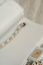 Chanel Classic Mini Double Flap With Hook Blue - 6