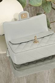 Chanel Classic Mini Double Flap With Hook Blue - 4