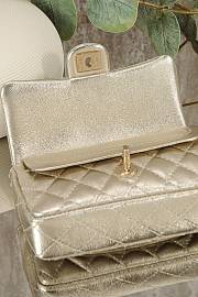 Chanel Classic Mini Double Flap With Hook Silver - 4