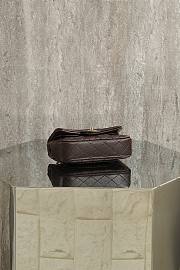 Chanel Classic Mini Double Flap With Hook Burgundy - 4