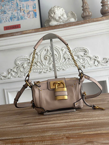 Chloé Small Paddington Chain Bag Beige
