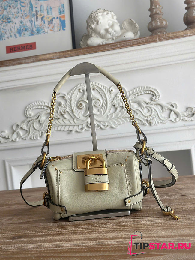 Chloé Small Paddington Chain Bag Cloudy Cream - 1