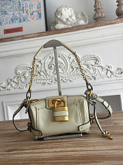 Chloé Small Paddington Chain Bag Cloudy Cream - 1