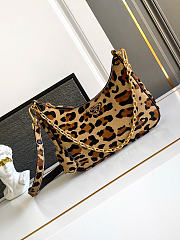 Prada Hobo Horsehair Leopard Print - 1