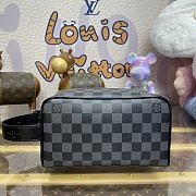 Louis Vuitton Locker Dopp Kit canvas Monogram Eclipse 03 - 1
