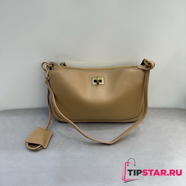 Balenciaga Rodeo Shoulder Bag Beige - 1