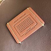 Coach Tabby Nappa Leather Shouder Bag In Burgundy - 6