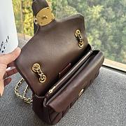 Coach Tabby Nappa Leather Shouder Bag In Burgundy - 5