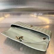 Bottega Veneta Andiamo Long Clutch In Light Green - 5