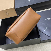 Ysl Small Le 5 À 7 Shoulder Bag in Brown - 5