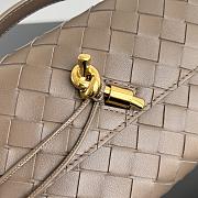 Bottega Veneta Andiamo Long Clutch In Beige - 3