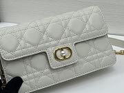 Dior Jolie Mini Bag White Cannage Lambskin - 3