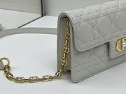 Dior Jolie Mini Bag White Cannage Lambskin - 2