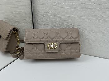 Dior Jolie Mini Bag Beige Cannage Lambskin