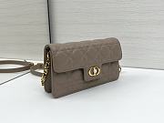 Dior Jolie Mini Bag Beige Cannage Lambskin - 4