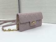 Dior Jolie Mini Bag Pink Cannage Lambskin - 3