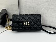 Dior Jolie Mini Bag Black Cannage Lambskin - 1