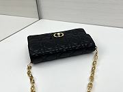 Dior Jolie Mini Bag Black Cannage Lambskin - 5