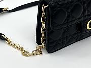 Dior Jolie Mini Bag Black Cannage Lambskin - 4