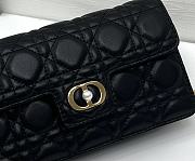 Dior Jolie Mini Bag Black Cannage Lambskin - 2