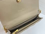 Dior Caro Pouch with Chain In Beige - 6