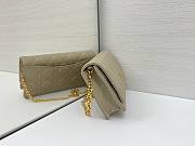 Dior Caro Pouch with Chain In Beige - 4