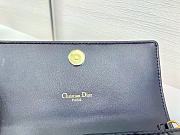 Dior Caro Pouch with Chain In Black - 2