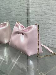 Jonathan Anderson Dior Bow Bag In Pink Size 26 - 6