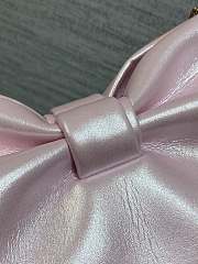 Jonathan Anderson Dior Bow Bag In Pink Size 26 - 2
