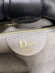 Jonathan Anderson Dior Bow Bag In Black Size 30 - 6