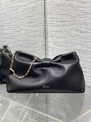 Jonathan Anderson Dior Bow Bag In Black Size 30 - 2