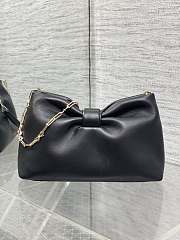 Jonathan Anderson Dior Bow Bag In Black Size 26 - 5