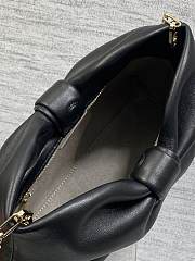 Jonathan Anderson Dior Bow Bag In Black Size 26 - 3