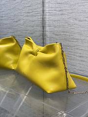 Jonathan Anderson Dior Bow Bag In Yellow Size 30 - 2