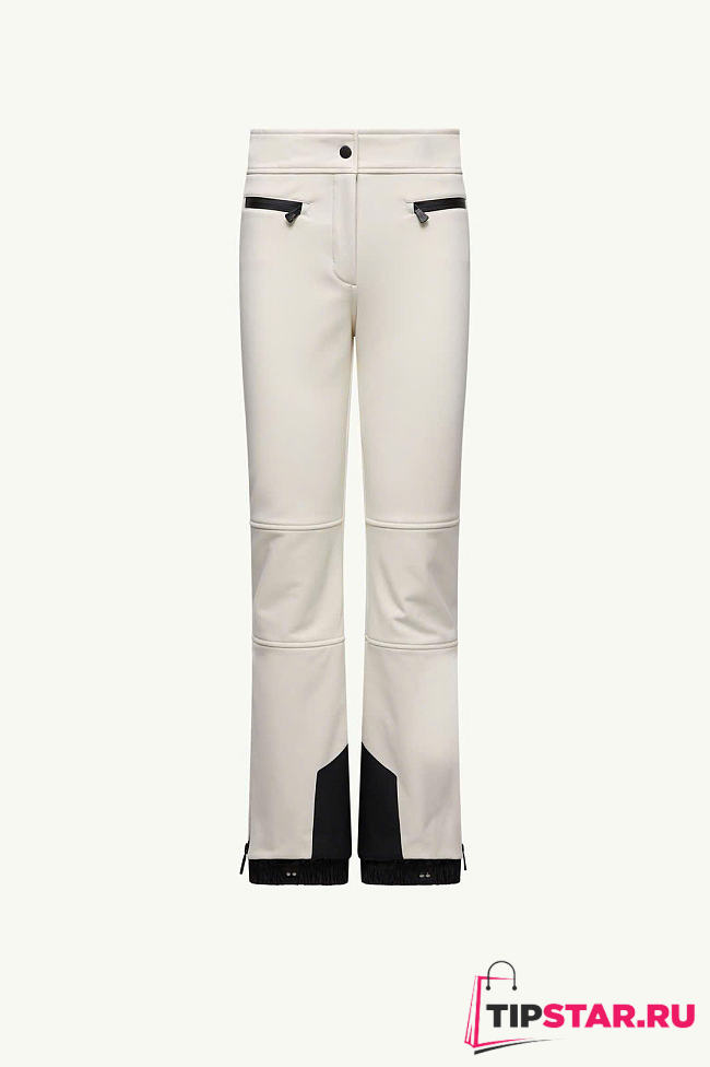 Moncler Women White Ski Trousers - 1