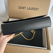 Ysl Saint Laurent Small Kate Shoulder Chain Bag Black - 5