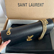 Ysl Saint Laurent Small Kate Shoulder Chain Bag Black - 4