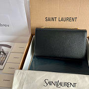 Ysl Saint Laurent Small Kate Shoulder Chain Bag Black - 3