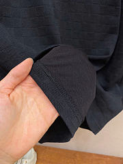 Louis Vuitton Embellished Signature Short-Sleeved T-Shirt Black - 4