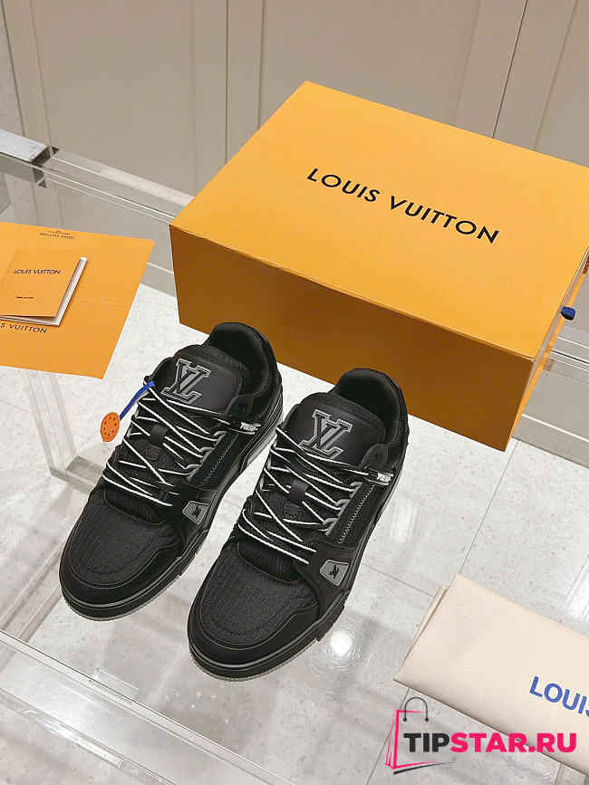Louis Vuitton LV Trainer Sneaker In Black - 1