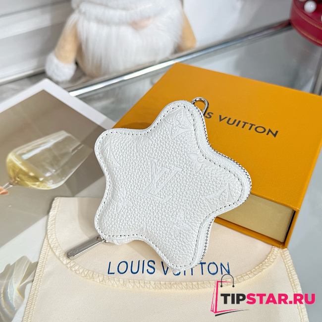 Louis Vuitton Spark Coin Monogram Empreinte Wallet in white - 1