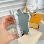 Louis Vuitton Spark Coin Monogram Empreinte Wallet in silver - 5