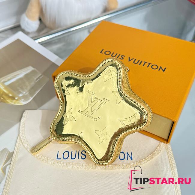 Louis Vuitton Spark Coin Monogram Empreinte Wallet in gold - 1