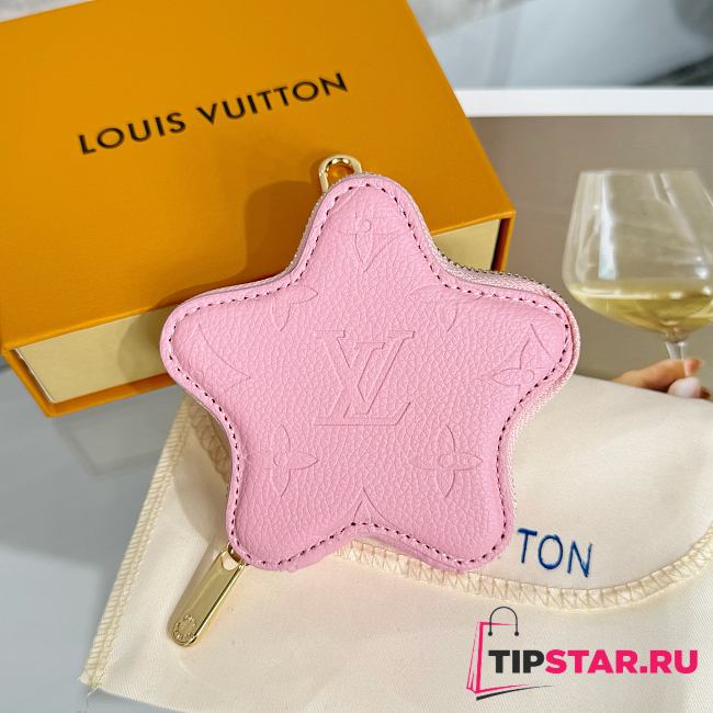Louis Vuitton Spark Coin Monogram Empreinte Wallet in pink - 1