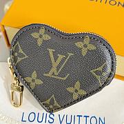 Louis Vuitton Monogram Miroir Heart Coin Purse Monogram - 4