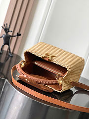 Louis Vuitton Capucines BB bag in Color Tan Brown - 6