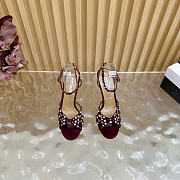 Aquazzura 90mm embellished scalloped-edges heeled sandals 01 - 2