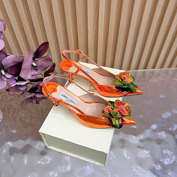 Jimmy Choo pointed-toe slingback heels